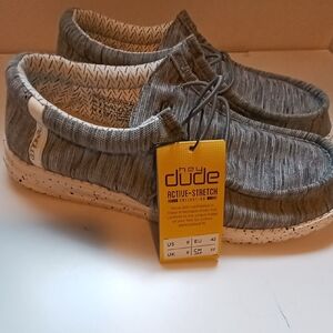 Hey Dude Gray Casual Shoes